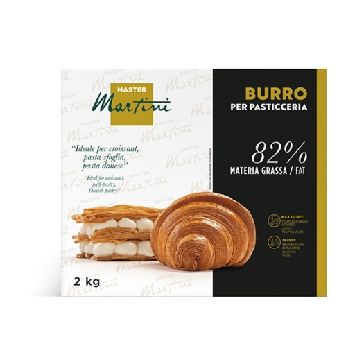 Pastry butter 82% m.g. 2kg
